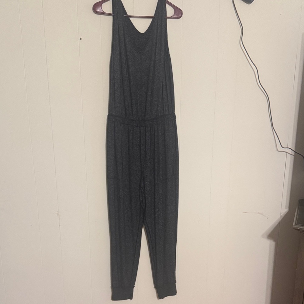 Stars Above Charcoal Jumpsuit